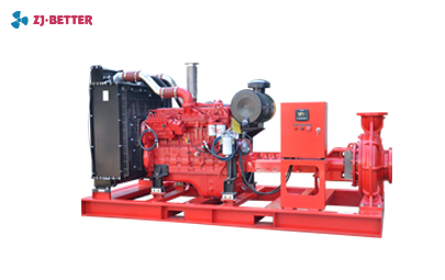 End Suction Diesel Engine Fire Pump